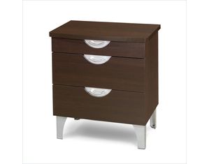 Nexera Pablo 3 Drawer Night Stand - Fast FREE FedEx Shipping!