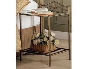 Coaster Company Iron Brushed Gold Nightstand