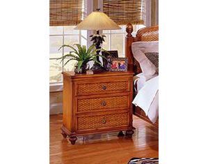 Fairfax Home Furnishings Royal Palm 3 Drawers Nightstand