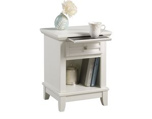 Home Styles Furniture Arts & Crafts Night Stand in White