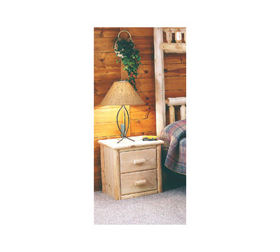 2 Drawer in Unfinished