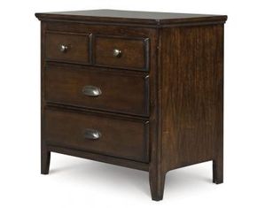 Magnussen Langston Wood 3 Drawer Nightstand