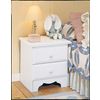 Save  on Reflections Pearl White Night Stand at The Nightstand Superstore