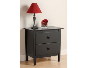 Prepac Berkshire 2 Drawer Nightstand