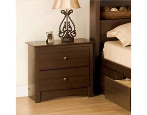 Prepac Fremont 2 Drawer Nightstand