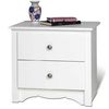 Prepac Monterey 2 Drawer Nightstand