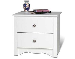 Prepac Monterey 2 Drawer Nightstand