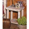 Rustic Natural Cedar Furniture Night Table without Drawer Nightstand