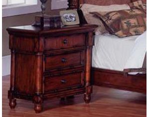South Sea Rattan Island Retreat Night Table
