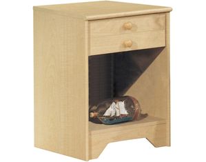 South Shore Natural Maple Square Night Table