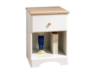 South Shore Pure White Maple Night Table