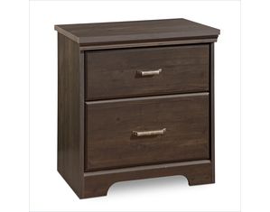 South Shore Versa Ebony Night Table
