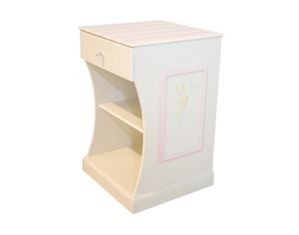 Sweet Beginnings Botanical Butterfly Nightstand
