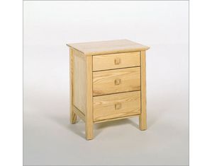 Vermont Tubbs Woodstock Three Drawer Nightstand