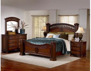 Wynwood Las Brisas Nightstand in Laguna Cherry Finish