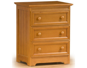 Atlantic Furniture Manhattan 3 Drawer Nightstand