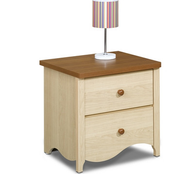 Renaissance 2 Drawer Bedside Table 