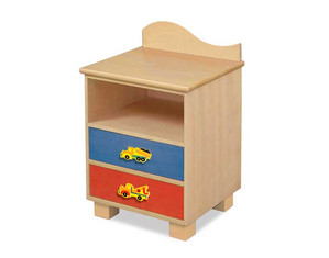 Room Magic Boys Like Trucks Nightstand