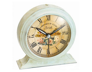 Infinity Instruments Boutique De Fleur Metal Alarm Clock