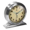 Save  on Brushed Nickel Cream Face Metal at The Clock Superstore
