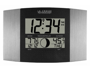 La Crosse Moon Phase Atomic Clock