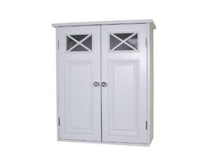 Elegant Home Fashions Dawson Wall Cabinet With Two Doors