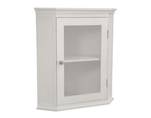 Elegant Home Fashions Madison Avenue Corner Wall Cabinet