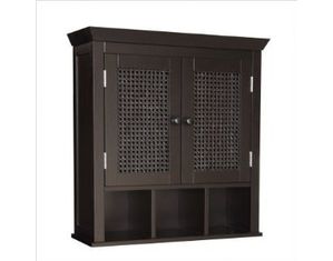 Elegant Home Fashions Savannah Two Door Wall Cabinet