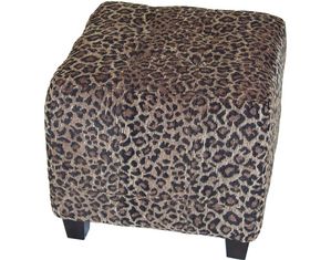 4D Concepts Leopard Ottoman