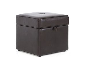 Baxton Studio Sydney Brown Modern Ottoman Storage Ottoman