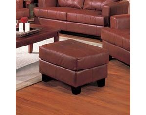 Union Square Light Ottoman in Brown