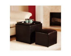 Save  on Park Avenue Single Ottoman with Stool at The Storage Ottoman Superstore
