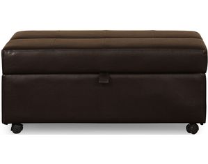 LifeStyle Solutions Black Glendale Ottoman