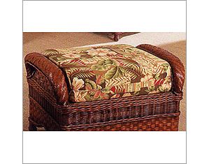 South Sea Rattan Autumn Morning Ottoman