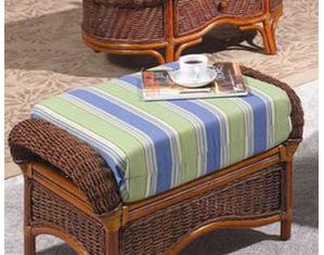 South Sea Rattan Bayshore Ottoman