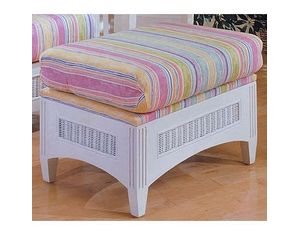 South Sea Rattan Cross Road Ottoman