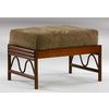 Night & Day Furniture Rattan Floral Chair(20/07/2007) Ottoman