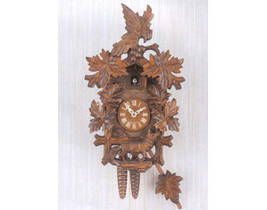 Hekas 10 inch Fox and Grapes Quartz Cuckoo Clock - Fast FREE FedEx Shipping!
