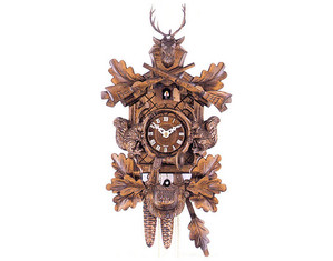Hekas 16 inch Traditional Hunting Model Cuckoo Clock - Fast FREE FedEx Shipping!