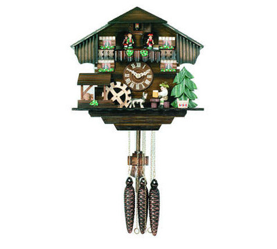 River_CIty_10_inch_Beer_Drinker_Raises_Mug_and_Water_Wheel_Turns_Cuckoo_Clock.jpg