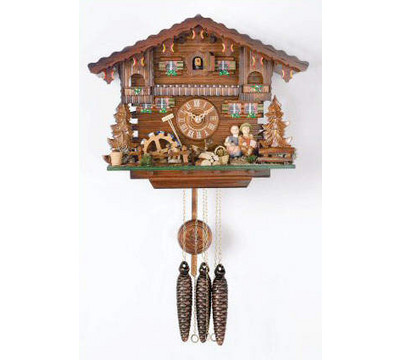 River_CIty_11_inch_Boy_and_Girl_Turn_Heads_to_Kiss_Cuckoo_Clock.jpg