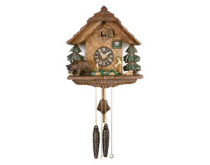 River City 11 inch Fisherman Cuckoo Clock - Fast FREE FedEx Shipping!