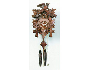 River City 11 inch Five Leaves and One Bird Cuckoo Clock - Fast FREE FedEx Shipping!