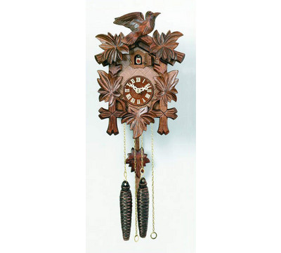 River_CIty_11_inch_Five_Leaves_and_One_Bird_Cuckoo_Clock.jpg