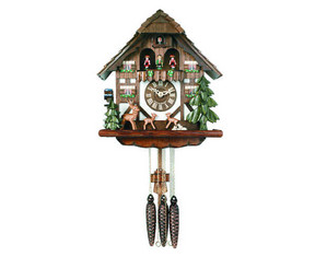 River City 13 inch Deers Cuckoo Clock - Fast FREE FedEx Shipping!