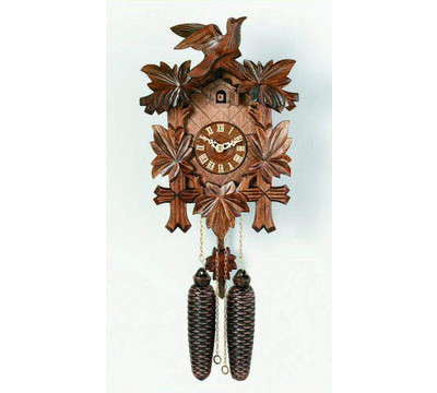 River_CIty_13_inch_Five_Leaves_and_One_Bird_Eight_Day_Cuckoo_Clock.jpg