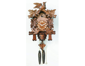 River City 13 inch Moving Birds Feed Nest Cuckoo Clock - Fast FREE FedEx Shipping!