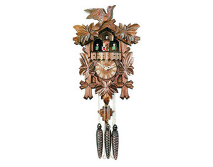 River City 14 inch Five Leaves and One Bird Cuckoo Clock
