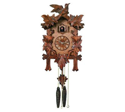 River_CIty_14_inch_Five_Leaves_and_One_Bird_Quartz_Cuckoo_Clock.jpg