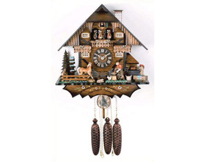 River City 15 inch Farrier and Horse Cuckoo Clock
